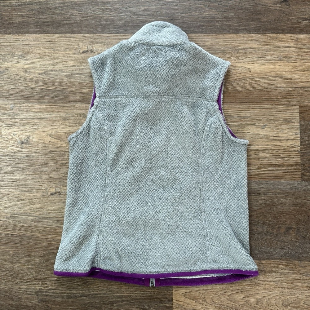 Patagonia Re Tool Style Gray Purple Vest Women's Sz S Gorp Hiking Outdoor Mexico - Picture 7 of 8
